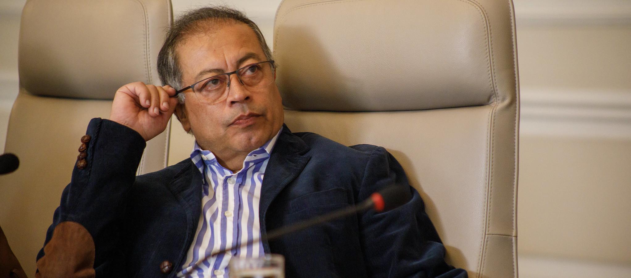 El Presidente Gustavo Petro.