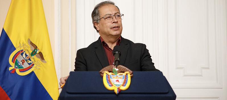 El Presidente de la República, Gustavo Petro.