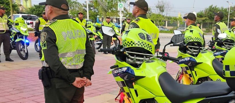 Los uniformados hacen parte de la Dirrección de Antinarcoticos de la Policía Nacional.