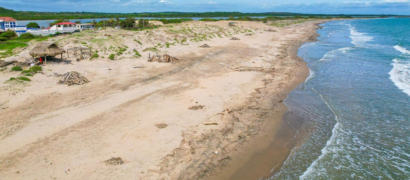 La playa de Punta Astilleros.