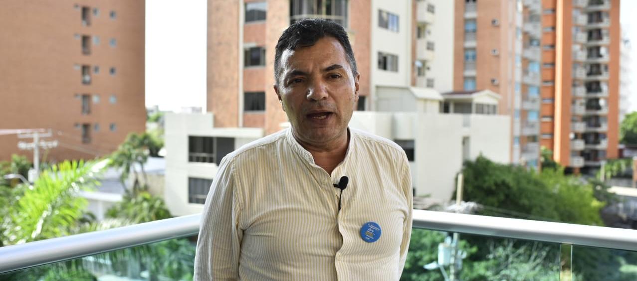 El director de la Territorial sede norte, Cadid Saavedra.