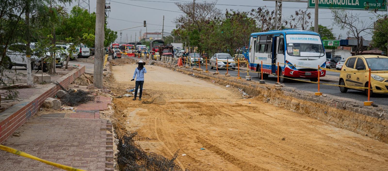 Las obras comenzaron con la actual administración.