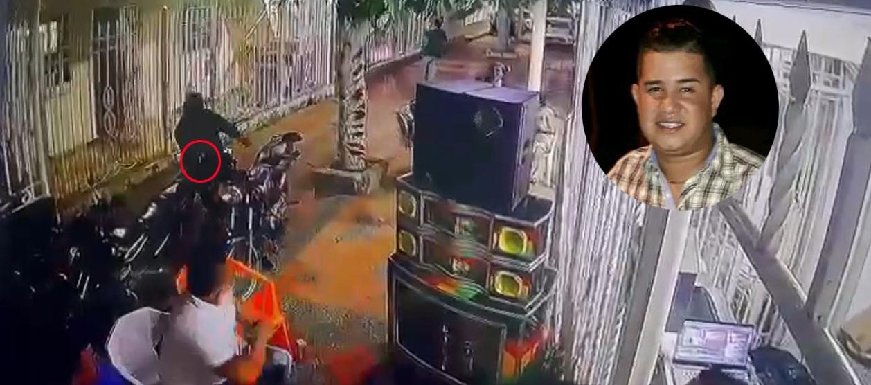 Lugar de los hechos y Carlos Andrés Erazo Vergara, la víctima mortal.