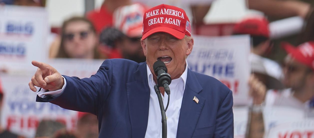 El expresidente de EE.UU., Donald Trump.