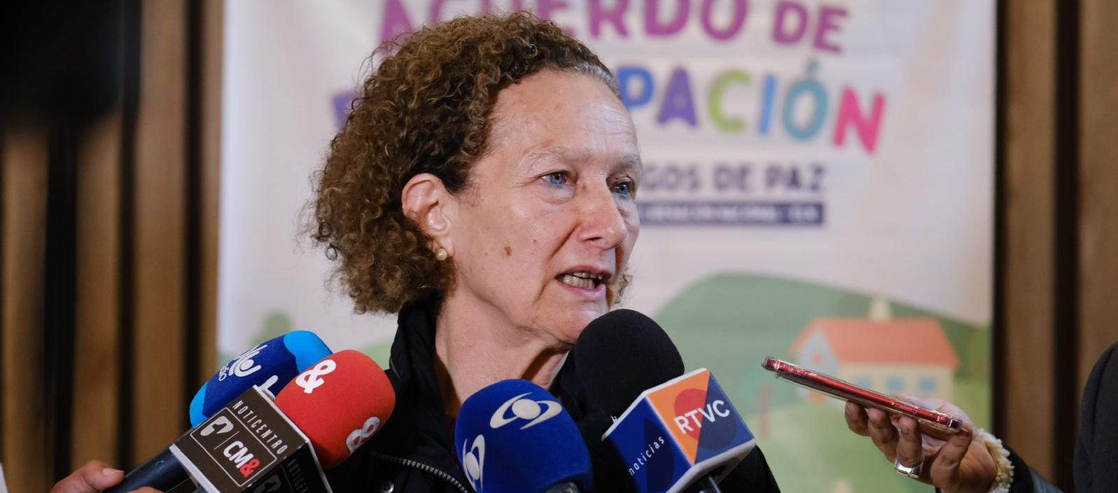 Vera Grabe, jefa de la Delegación de Gobierno.