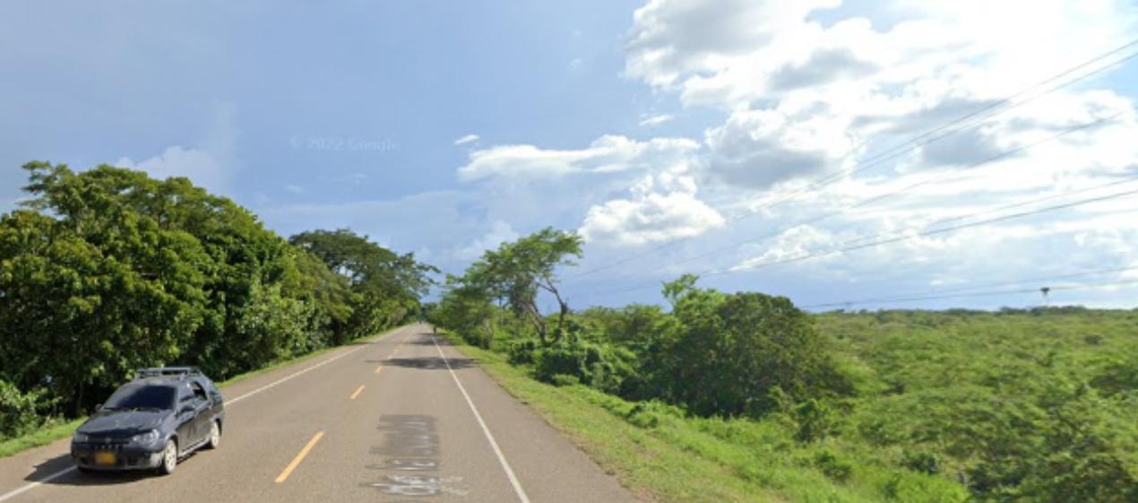 Vía Oriental, entre Campo de la Cruz y Suan. 