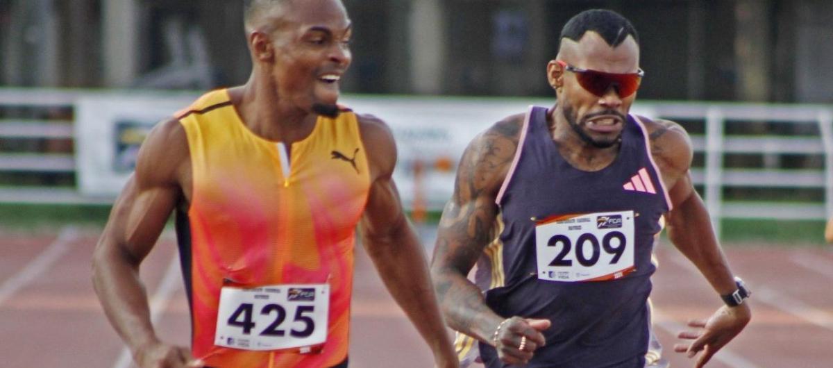 Zambrano en la competencia de este sábado en Cali.