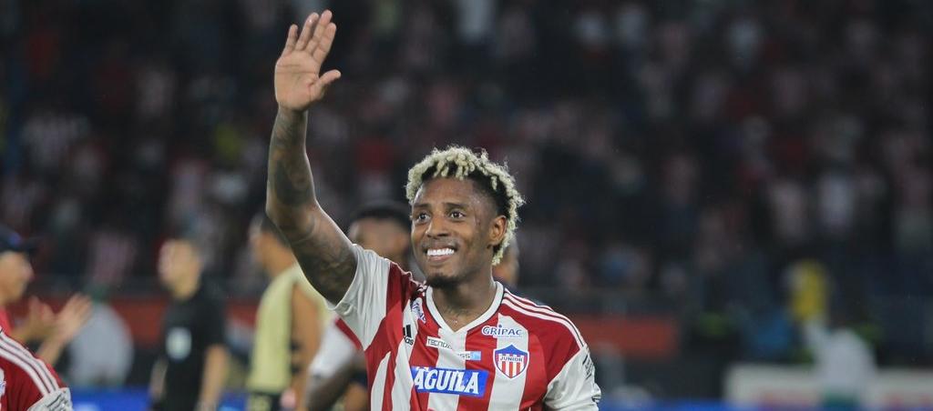 Omar Albornoz había llegado al Junior a principios de 2022, procedente del Deportes Tolima.