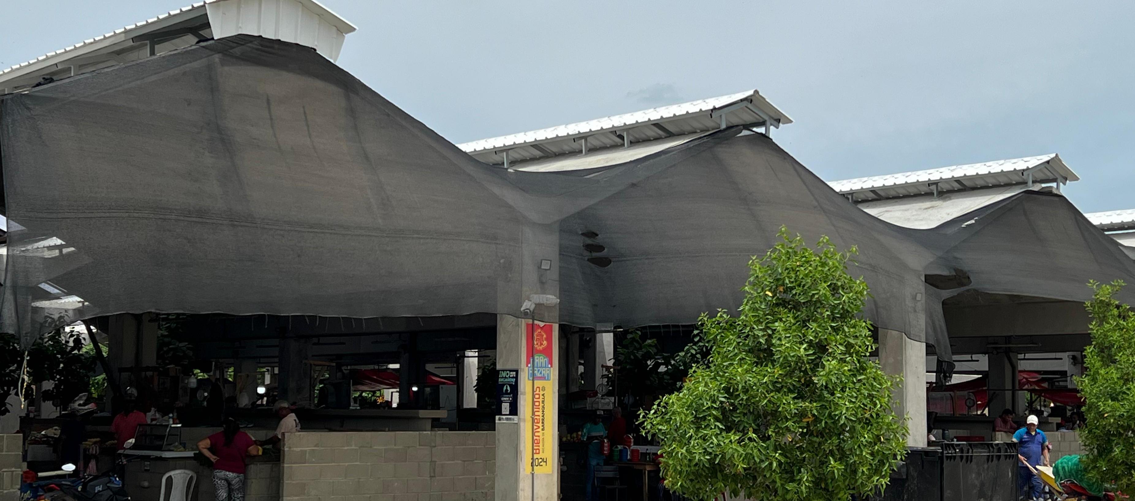 Varios de los locales intervenidos por la Alcaldía de Barranquilla. 