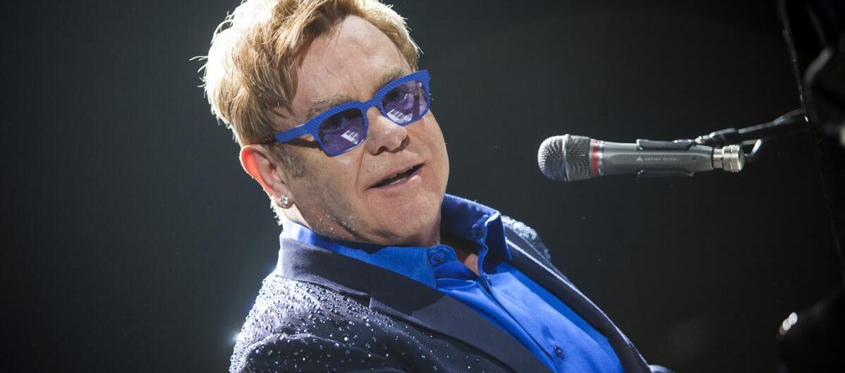 El cantante Elton John.