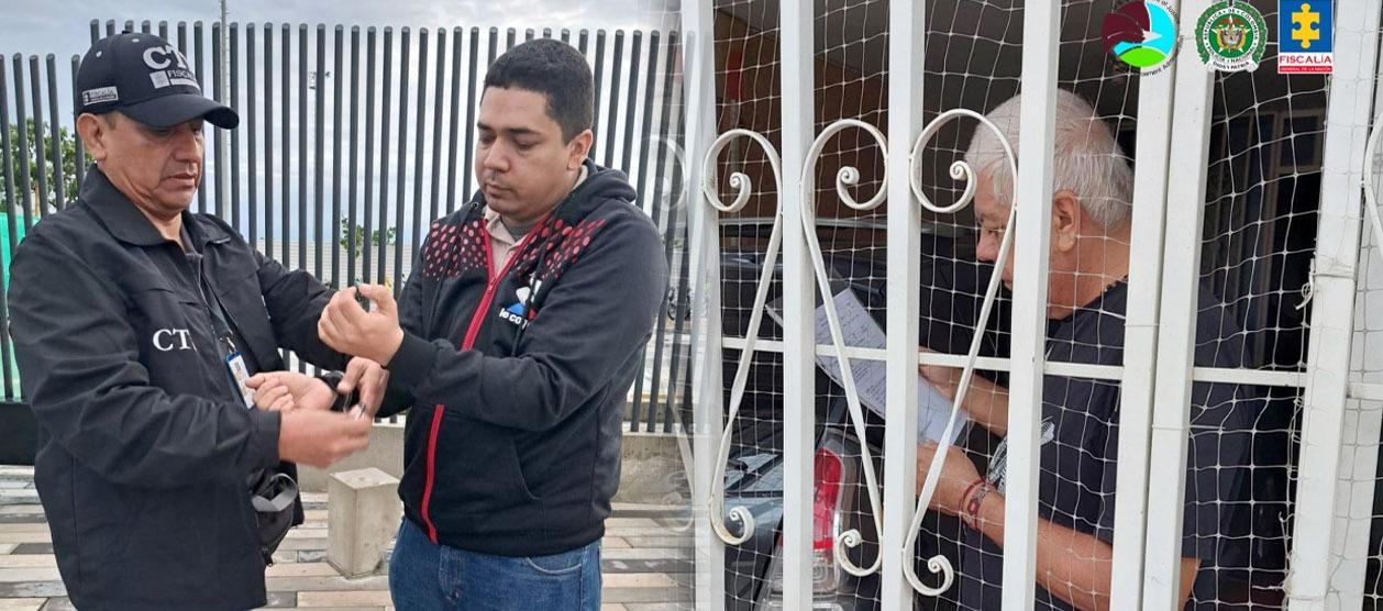 Fueron capturados por investigadores del CTI, con apoyo de la agencia estadounidense DEA.