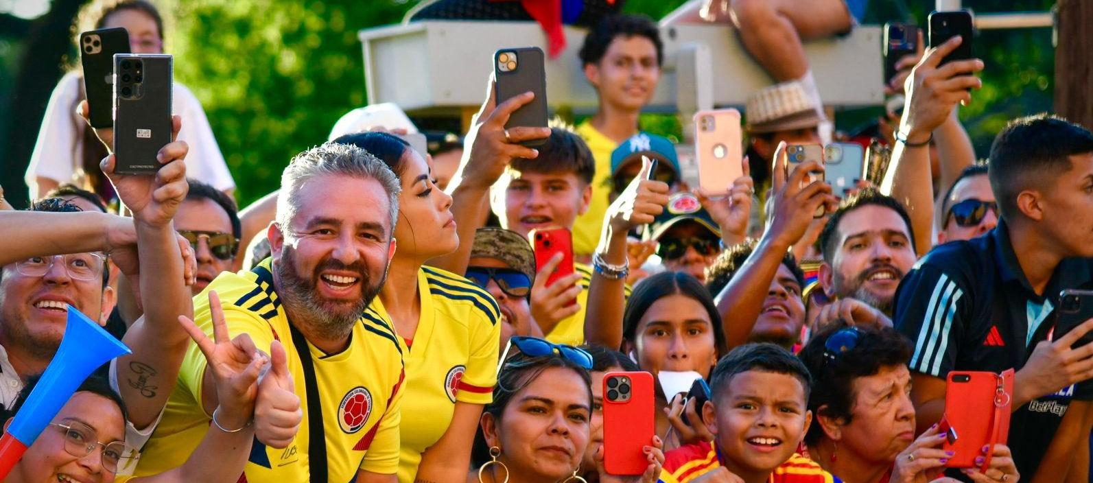 El fervor por la Selección Colombia se siente tanto en el país como en Estados Unidos. 