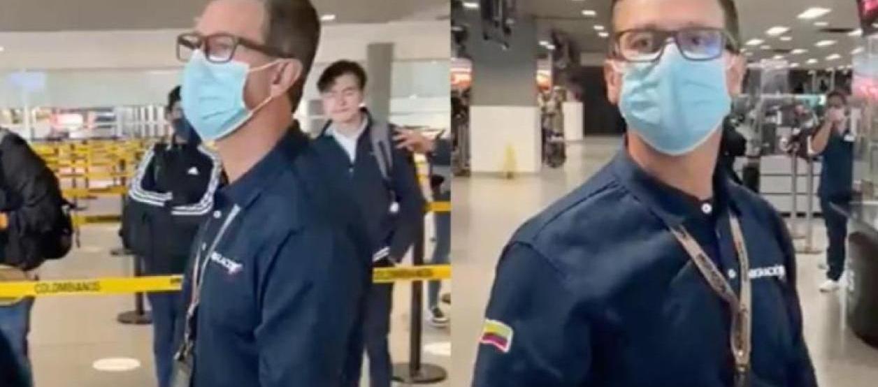 El funcionario sancionado.