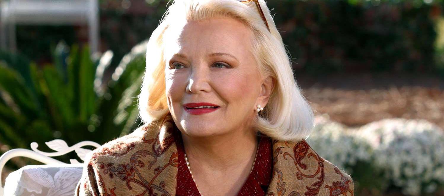 La actriz Gena Rowlands.