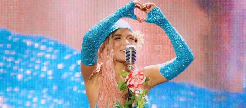 La cantante Karol G.