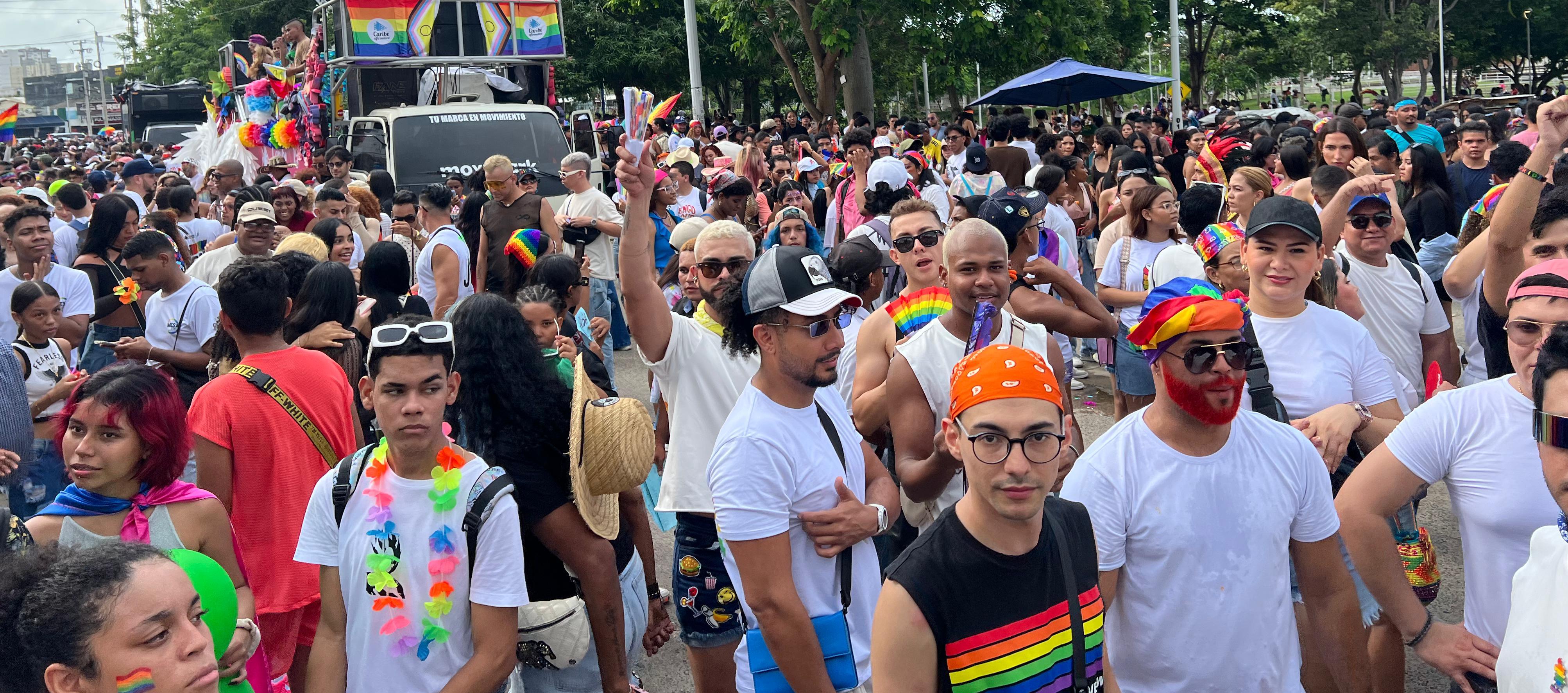 Marcha 'Pride' de la comunidad LGBTIQ+.