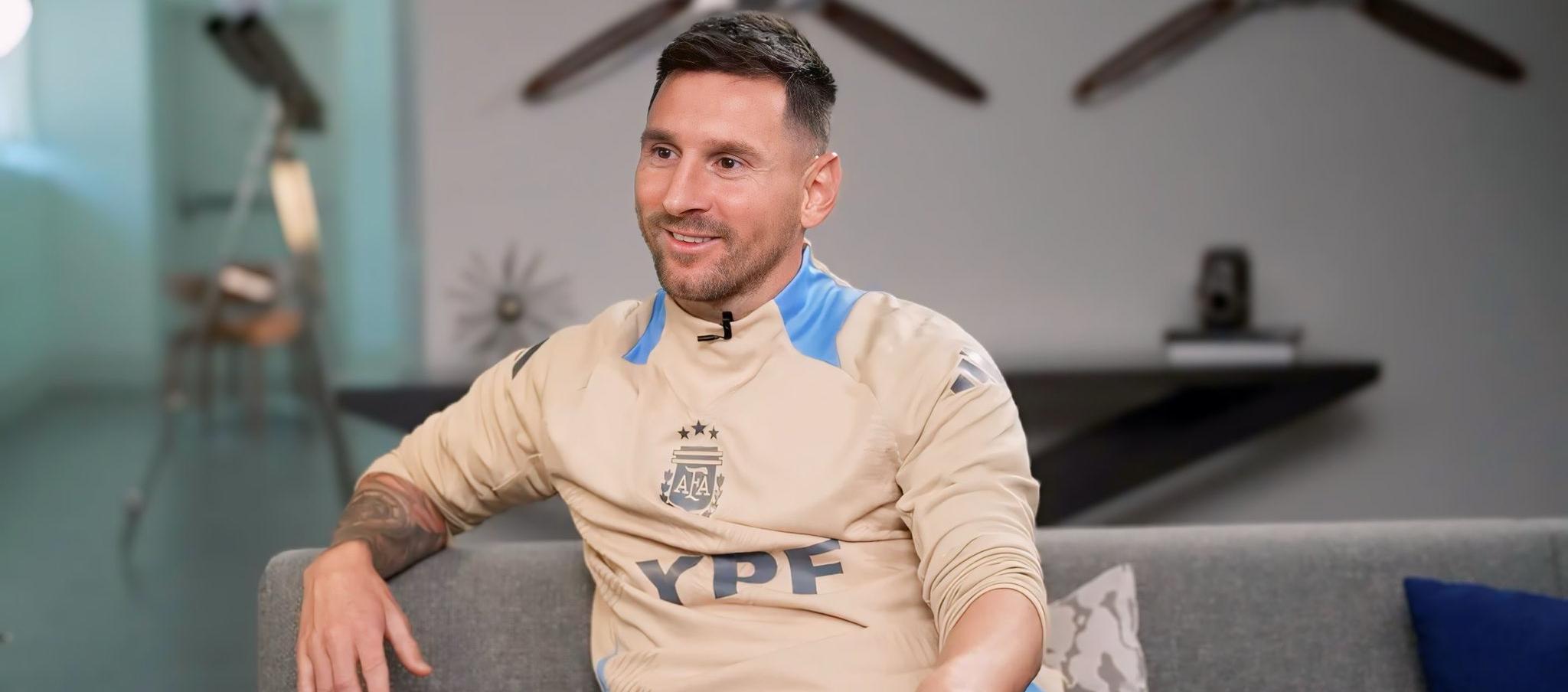 Lionel Messi reconoció que Argentina es favorita para coronarse campeón.