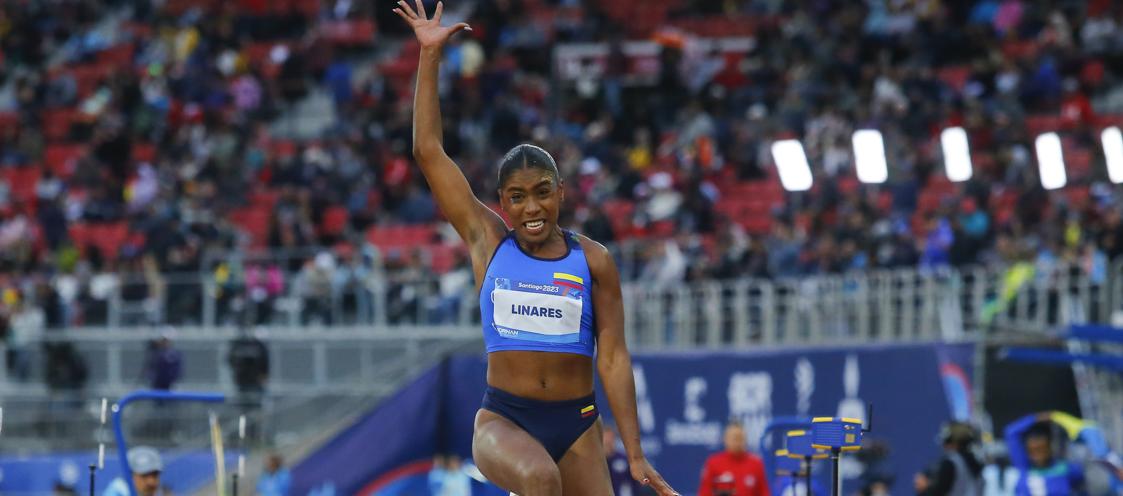Natalia Linares representará a Colombia en el salto largo de los Juegos Olímpicos de París.