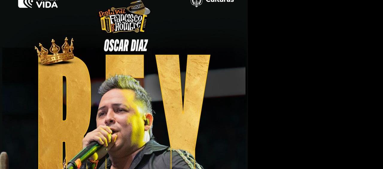 El cantante Oscar Díaz.