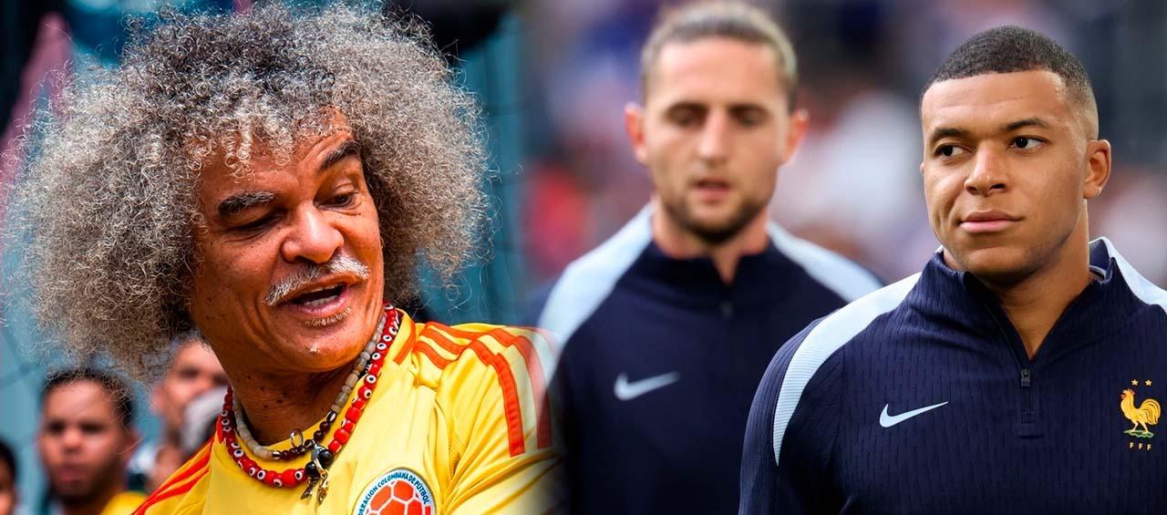 Carlos Valderrama criticó fuertemente al francés Kylian Mbappé.