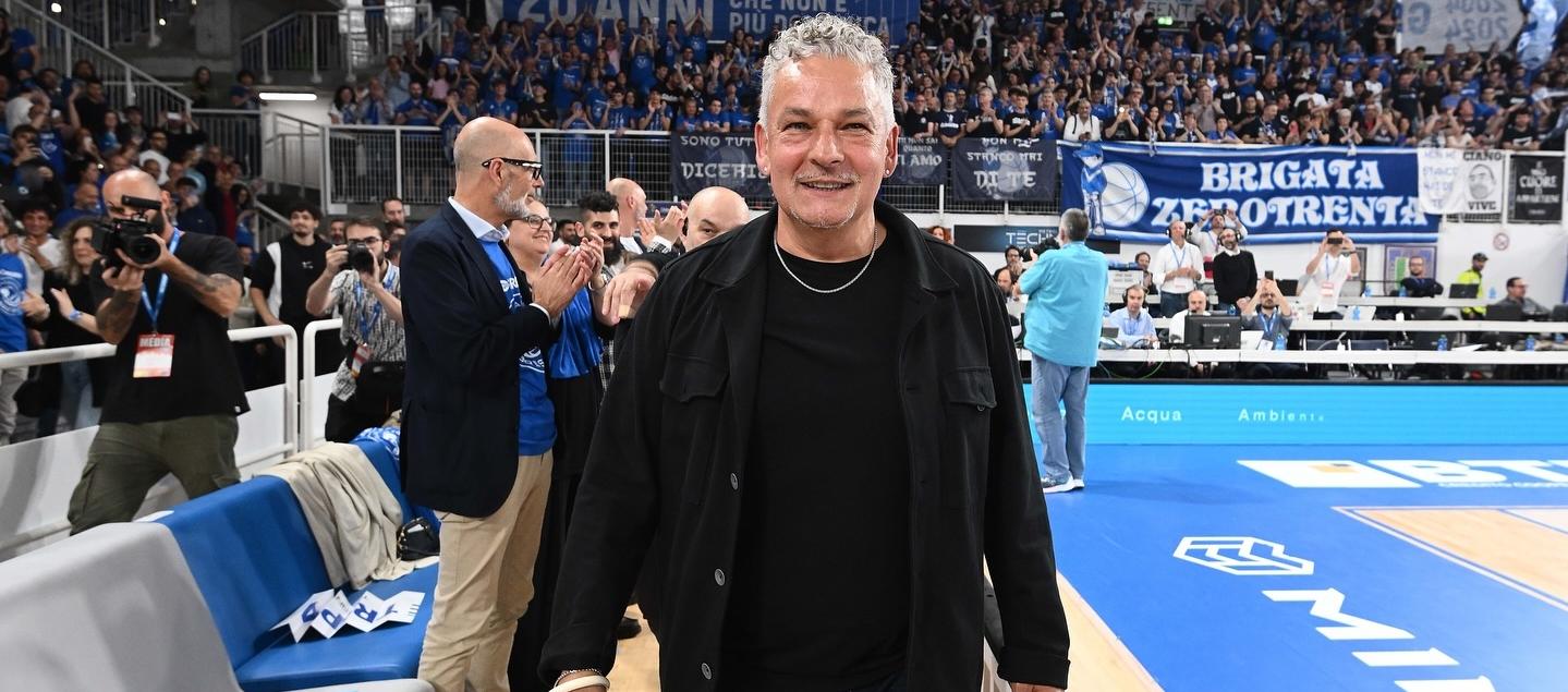 Roberto Baggio, exjugador de la selección italiana de fútbol. 