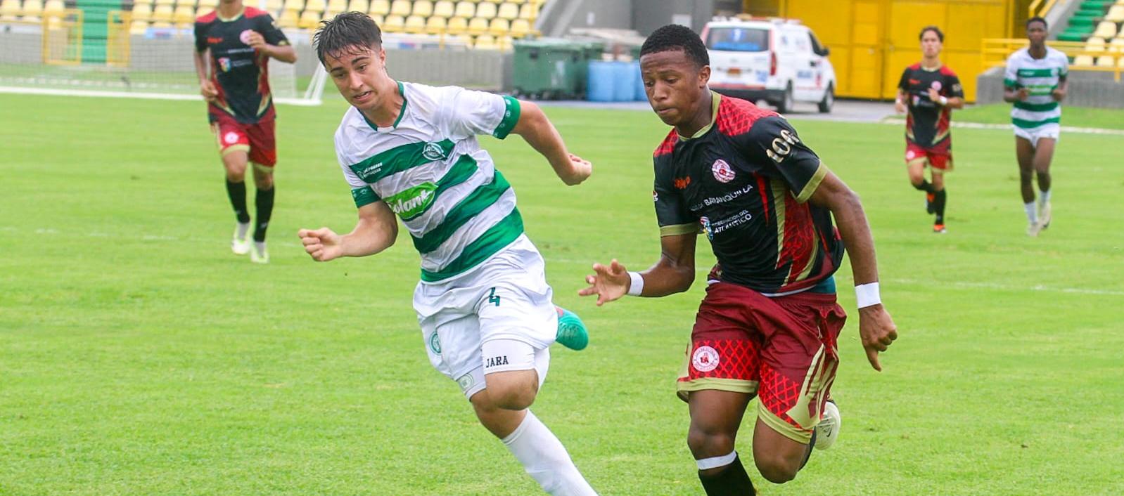 Pasaje del partido final entre Atlántico y Antioquia. 