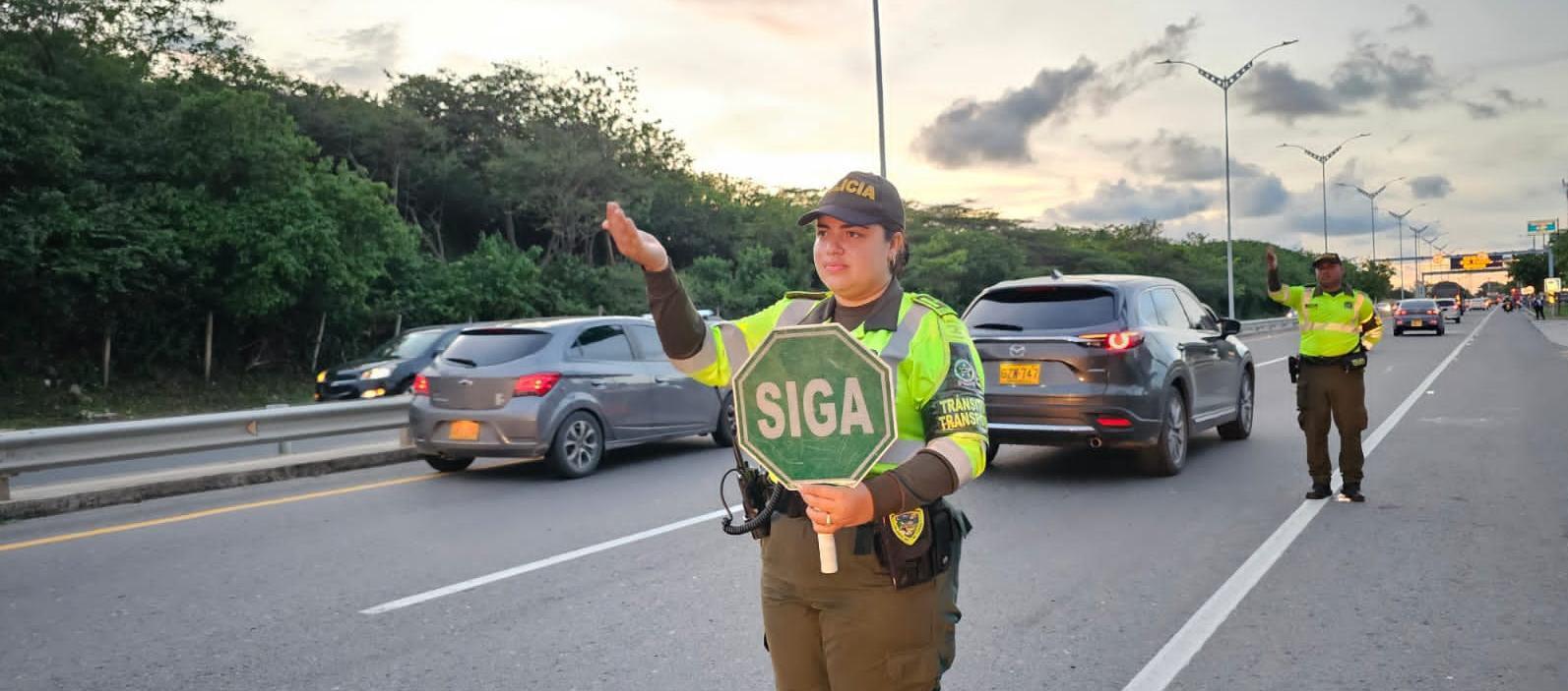 Tránsito y Transporte de Barranquilla.