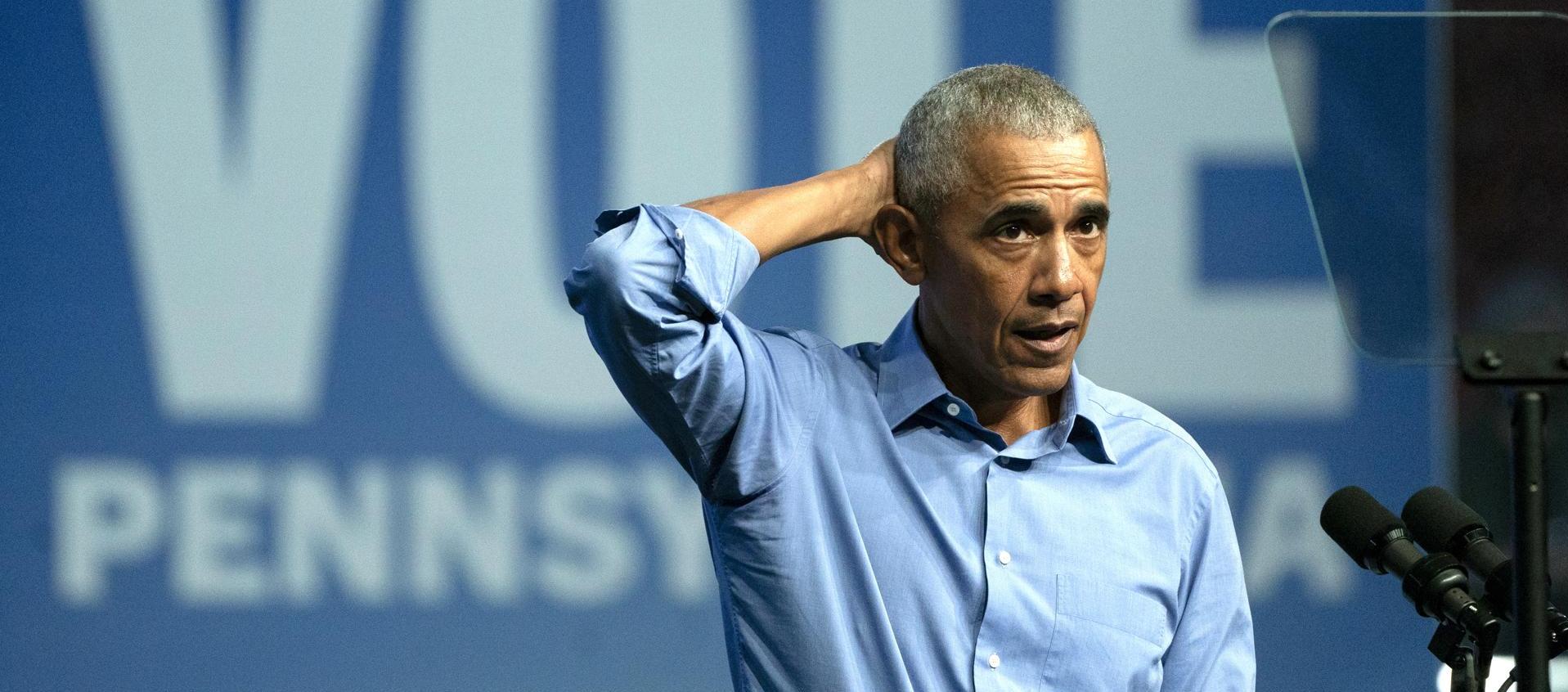 Expresidente de Estados Unidos Barack Obama.