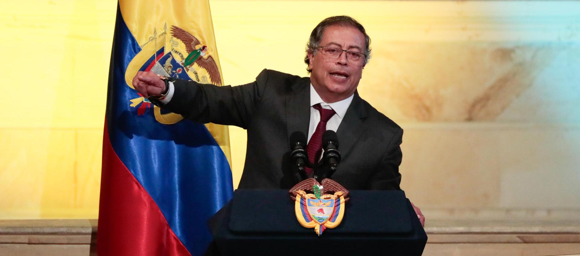 Gustavo Petro, Presidente de Colombia.