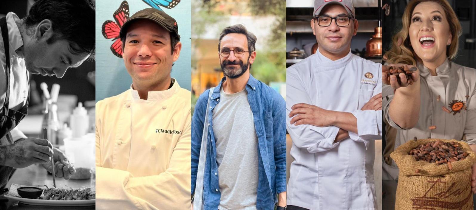 Claudio Foschi, Edwin Rodríguez , Julio Bravo, José Iskandar, Idaly Farfán. 