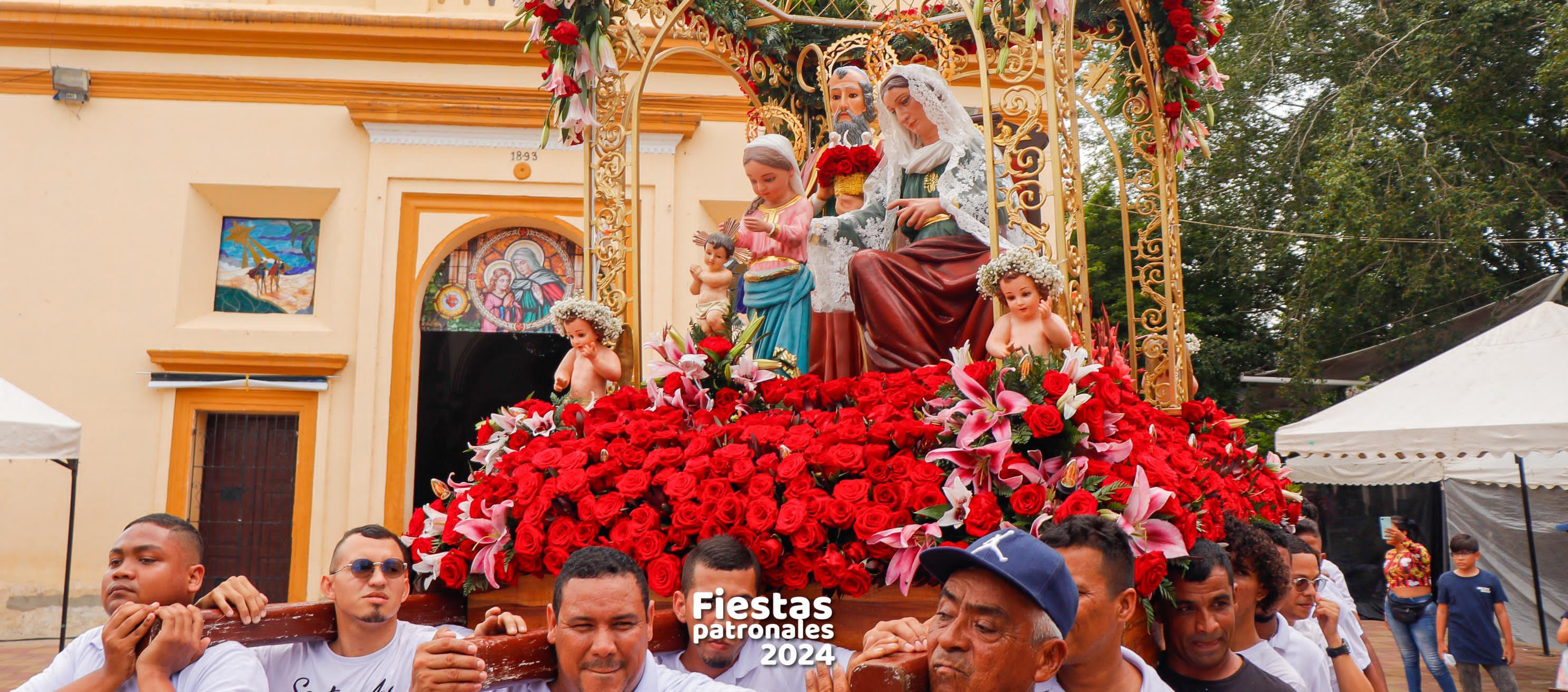 Santa Ana, la patrona de Baranoa. 