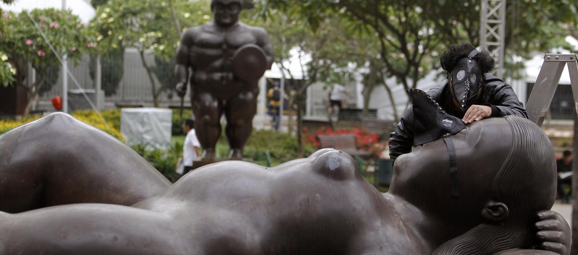 'Venus Dormida' de Fernando Botero.