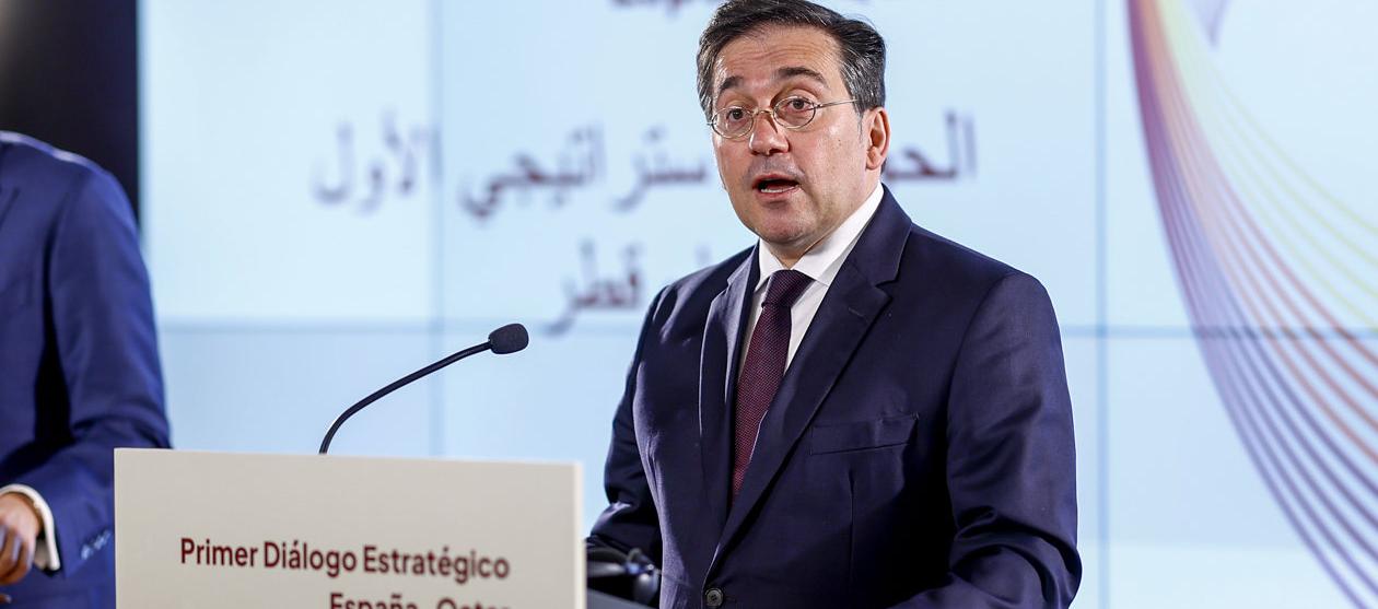 El ministro español de Exteriores, José Manuel Albares.