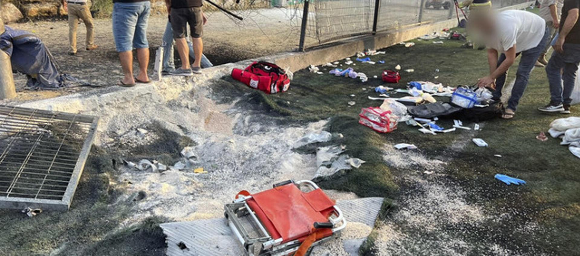 Lugar donde ocurrió el ataque. 