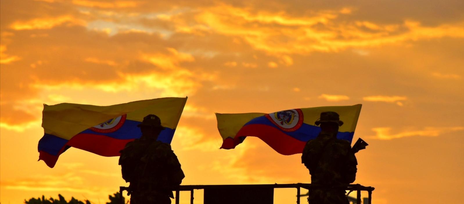 Bandera de Colombia.