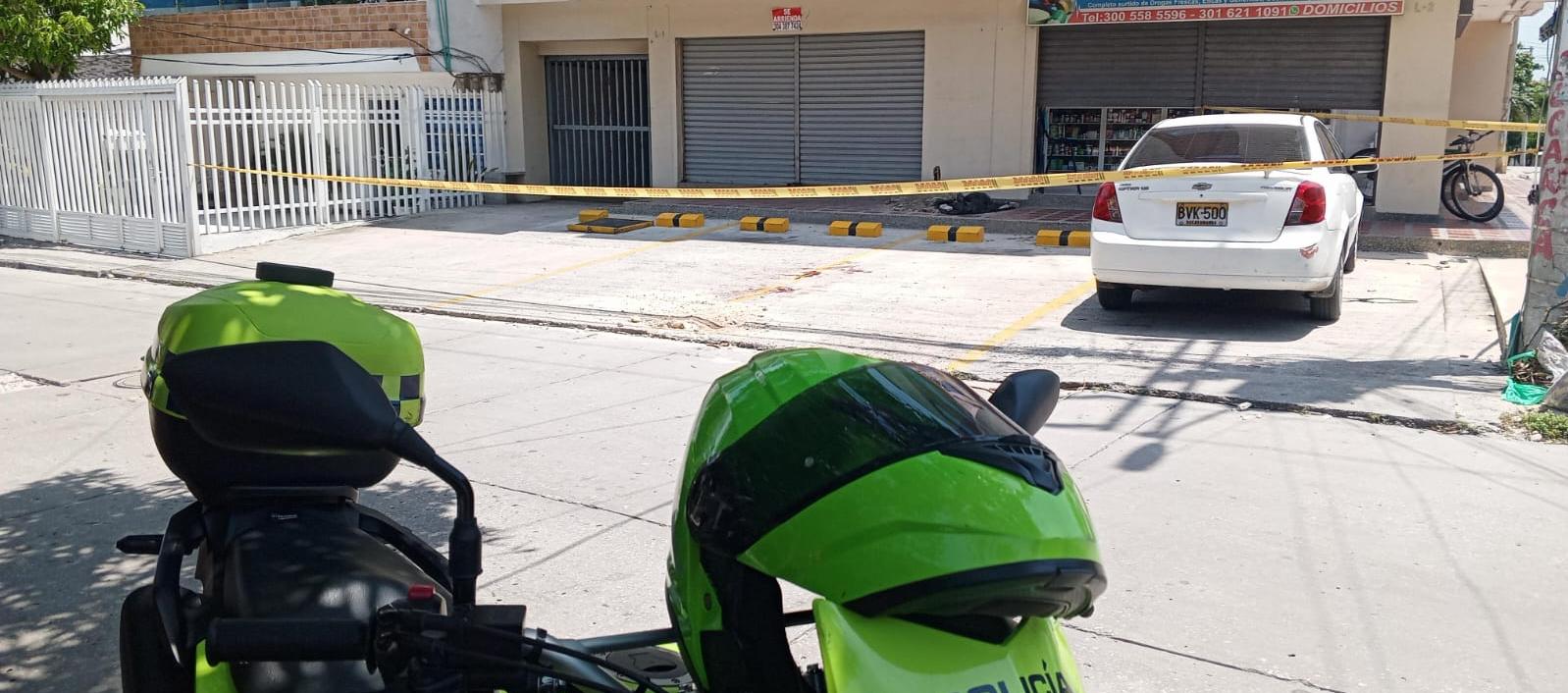 Lugar donde se registraron los hechos. 