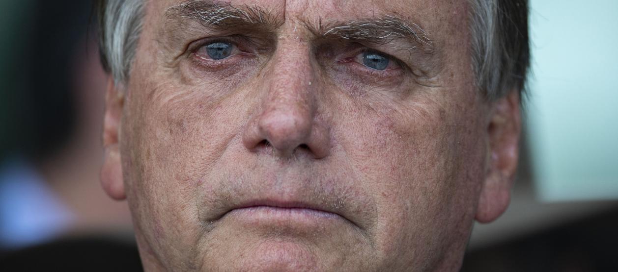 El expresidente brasileño Jair Bolsonaro.