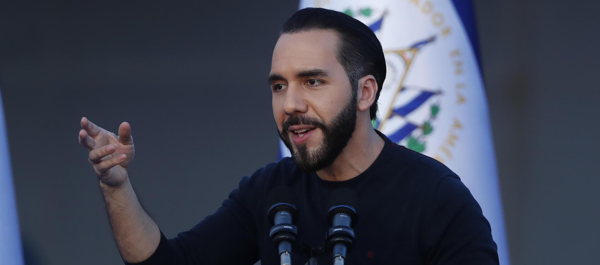 Nayib Bukele, Presidente de El Salvador.