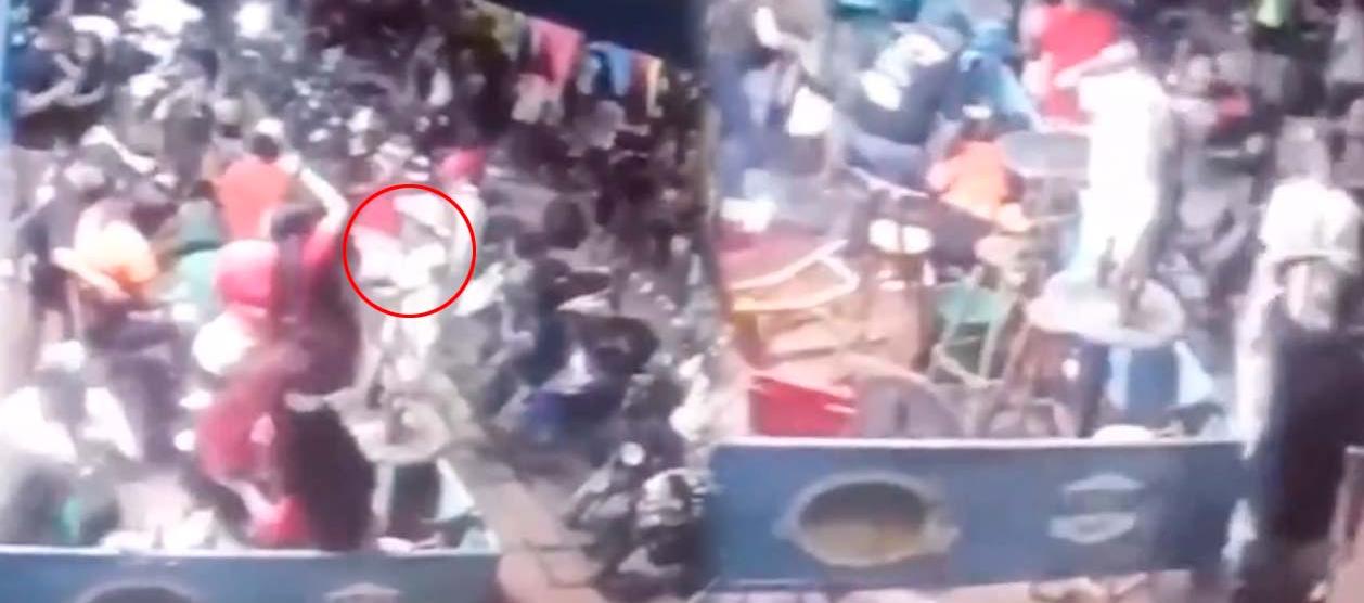 Atentado en estadero de Simón Bolívar.