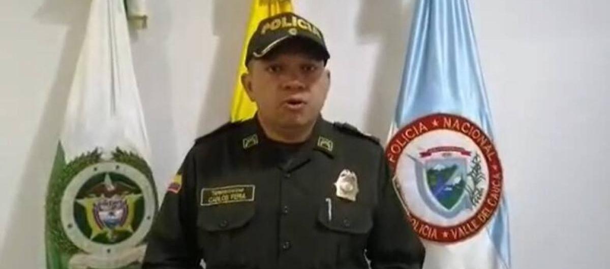 El coronel Carlos Feria.