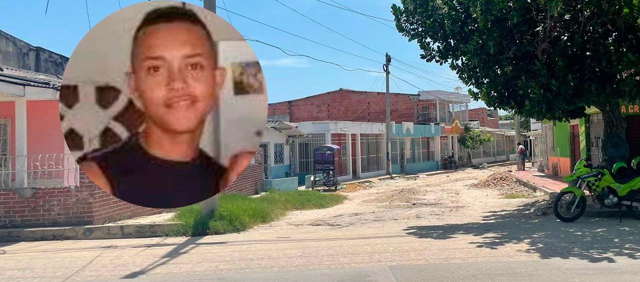 Darwin Andrés Polo Meza fue asesinado en un billar ubicado en esta cuadra. 
