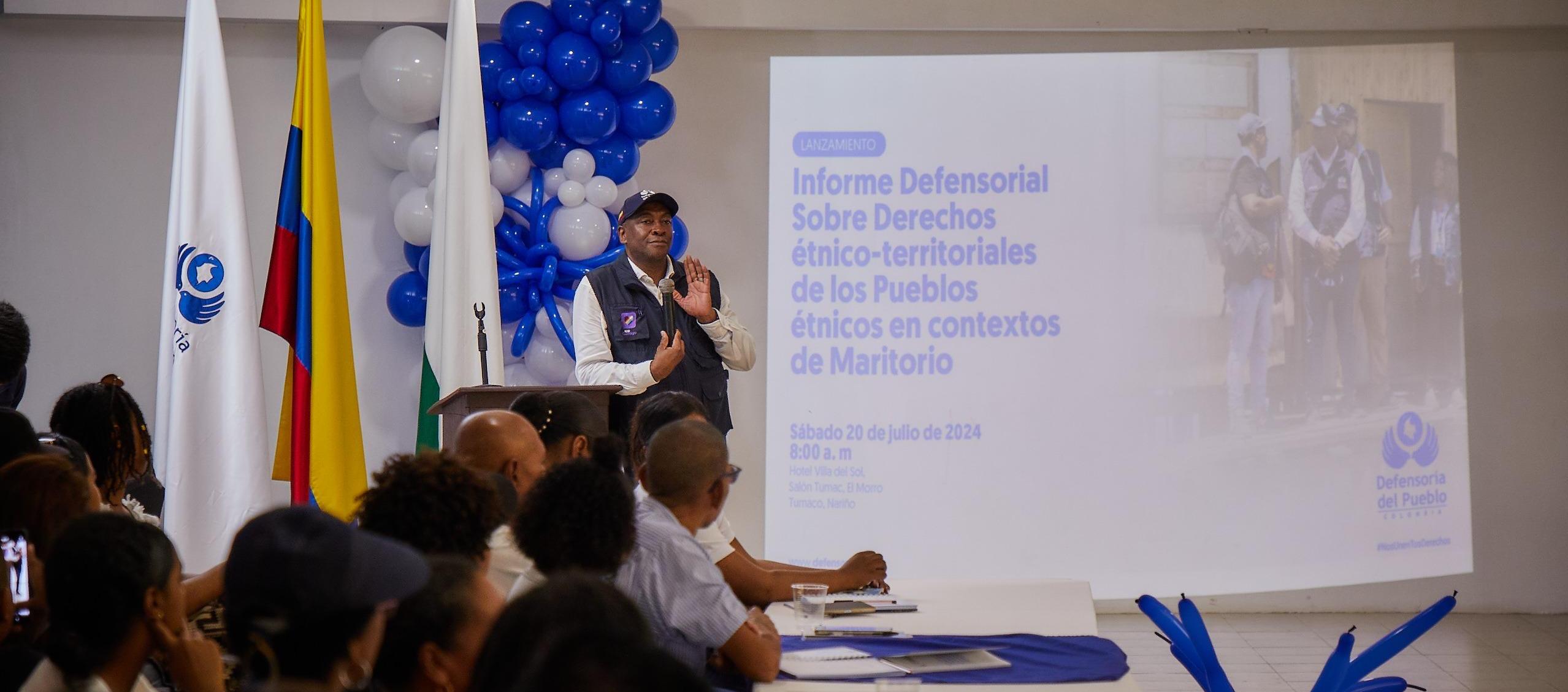 Defensor del Pueblo, Julio Luis Balanta Mina.