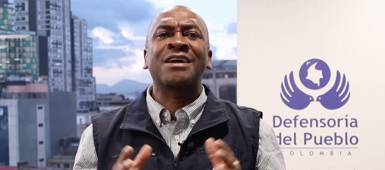 Julio Luis Balanta, Defensor del Pueblo (e).