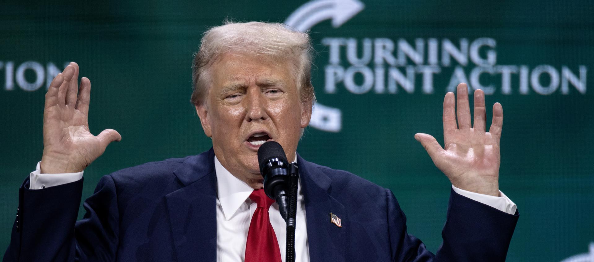 Donald Trump, candidato presidencial.