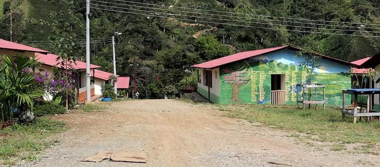 Espacio Territorial de Capacitación y Reincorporación en Miravalle.