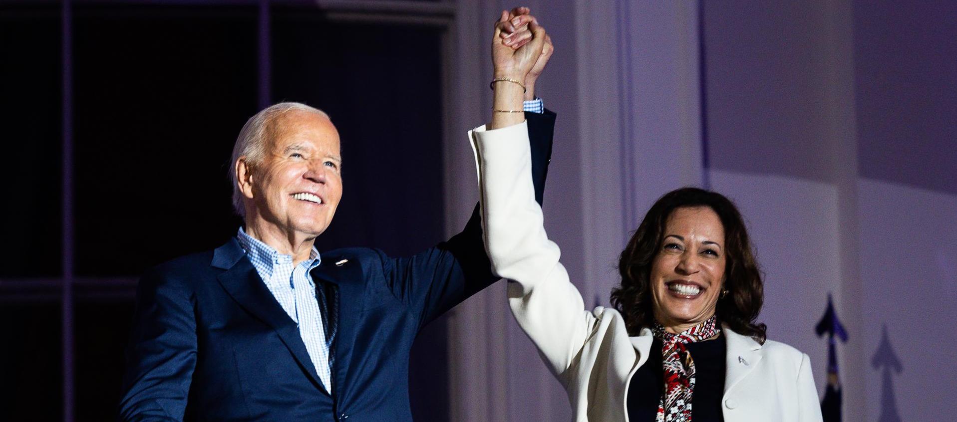 El presidente de EE.UU., Joe Biden, y la vicepresidenta, Kamala Harris.
