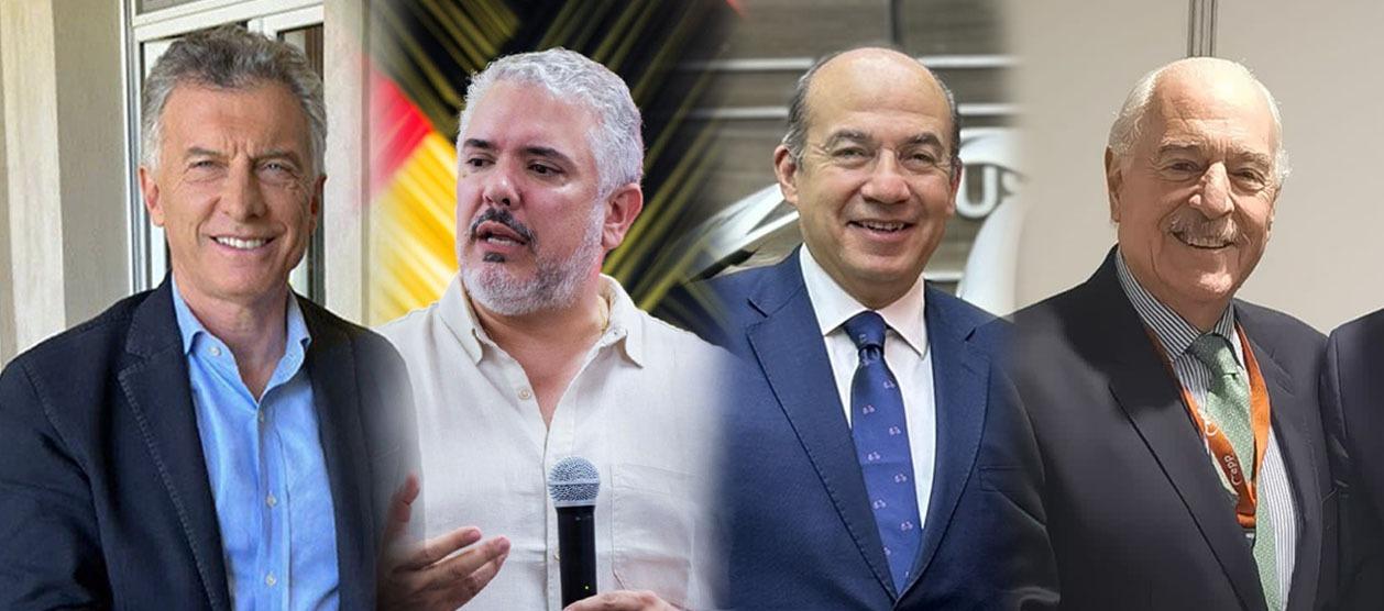 Expresidentes de América que rechazan los resultados "fraudulentos" de las elecciones en Venezuela. 