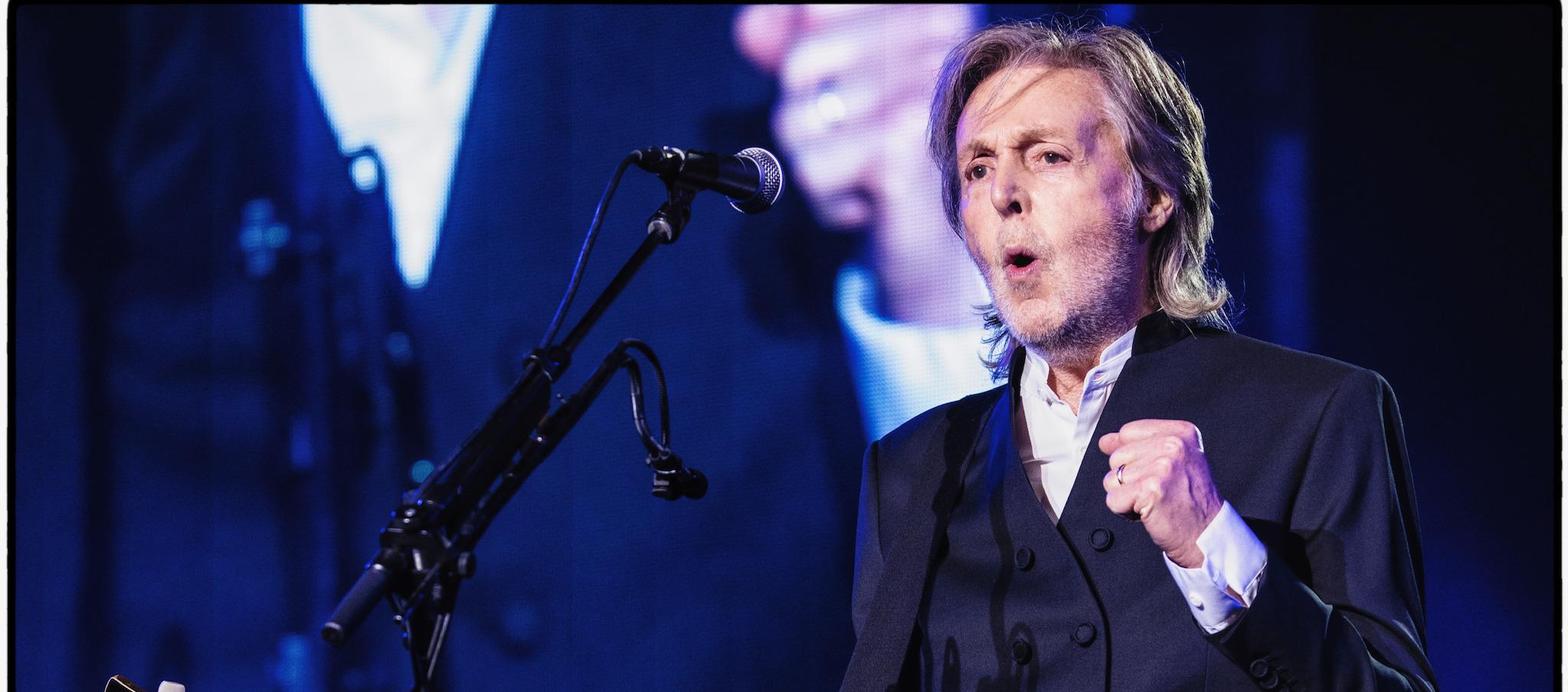 El músico británico Paul McCartney.