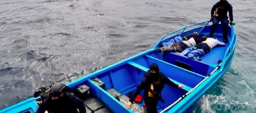 Autoridades ecuatorianas lograron la captura de los individuos.