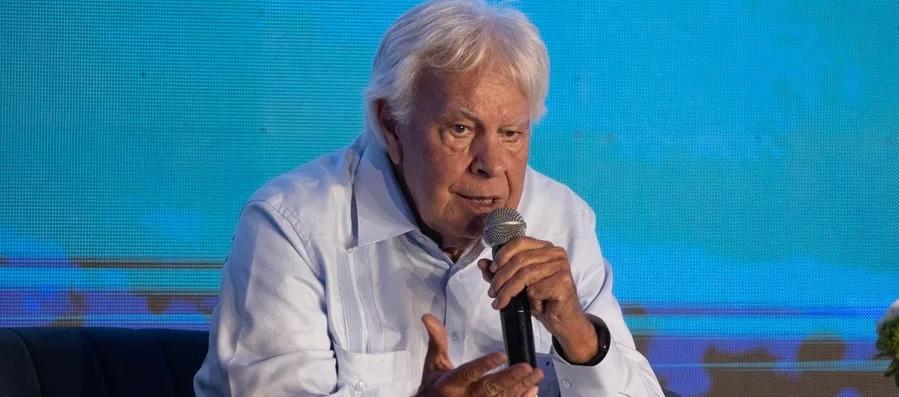 El expresidente del Gobierno español Felipe González.